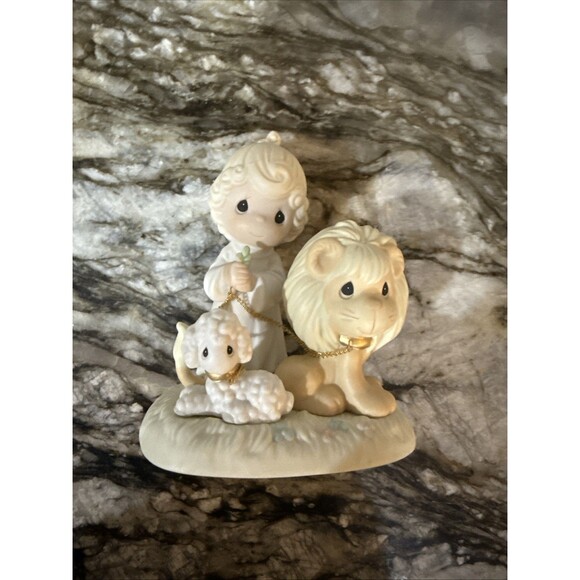 Precious Moments Figurine ‘And A Child Shall Lead Them’ 1996 #E9287R - Picture 2 of 8